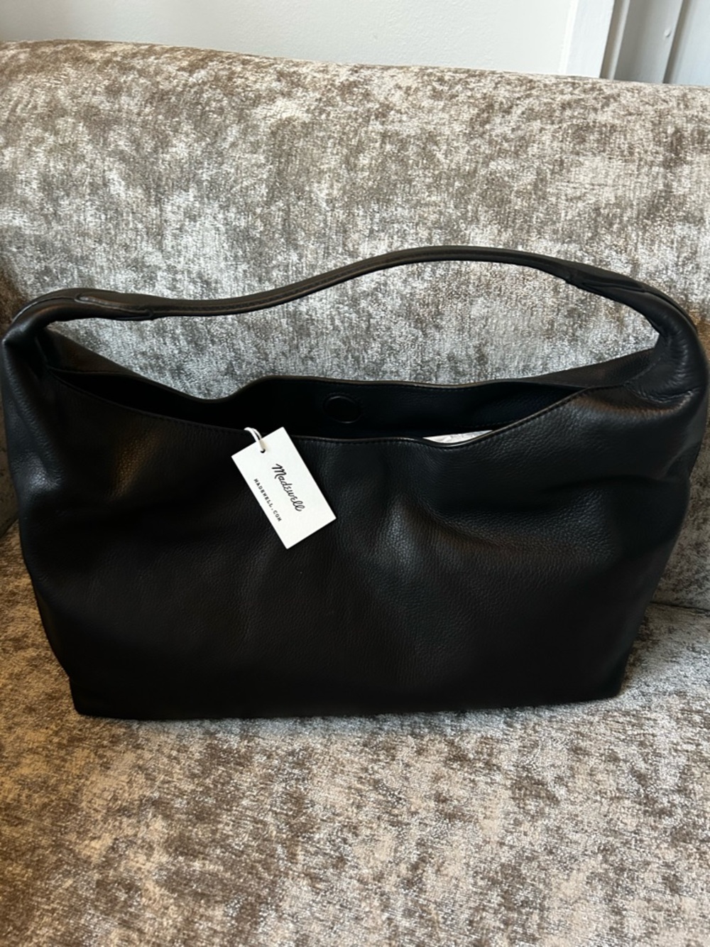NWT • Madewell Mylie bag in true black